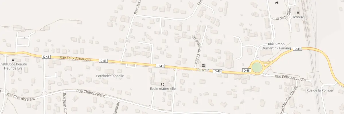 Plan du 71 Rue Félix Arnaudin à Ychoux