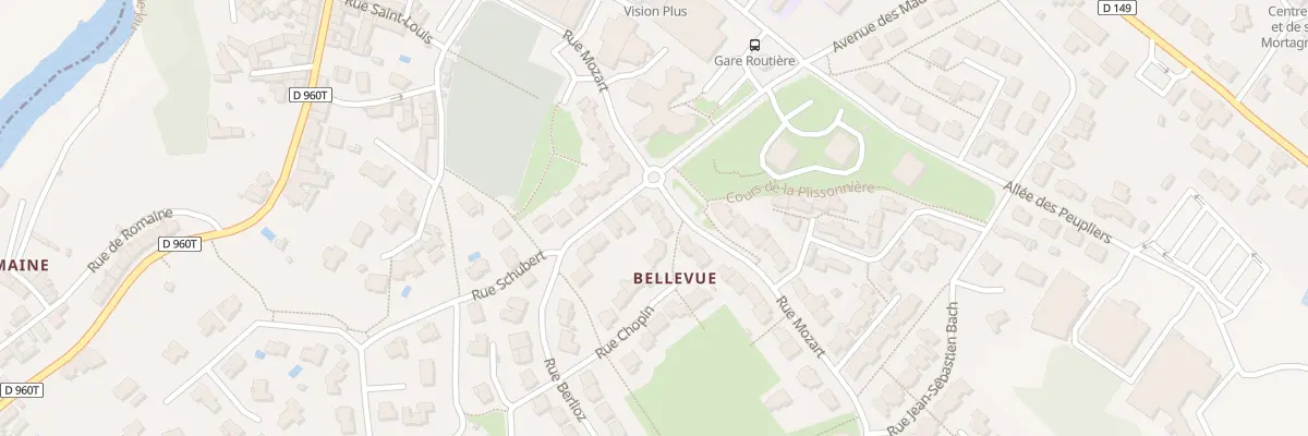 Plan du 13 Rue mozart à Mortagne-sur-Sèvre