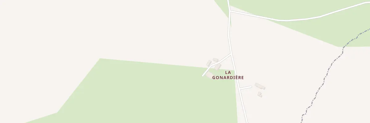 Plan du 2 La Gonnardière à La Dorée