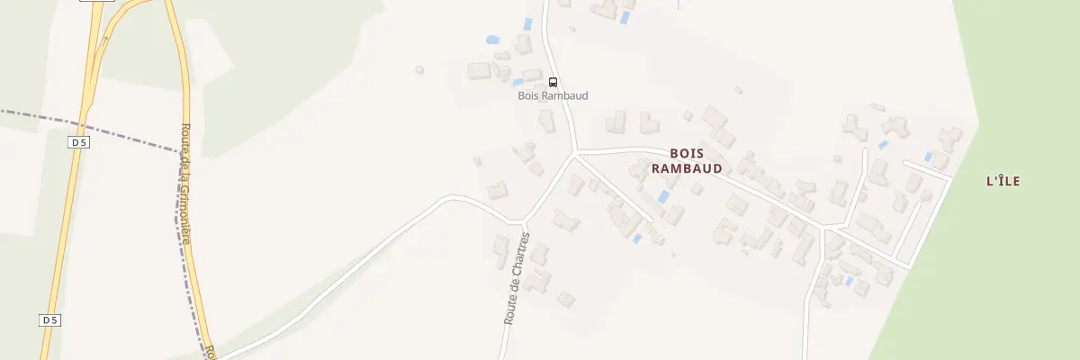 Plan du 30 Rte du Bois Rambaud à Breuil-Magné