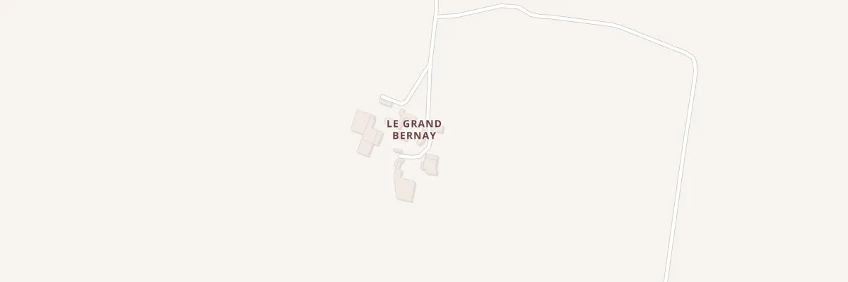 Plan du Grand Bernay à Marans