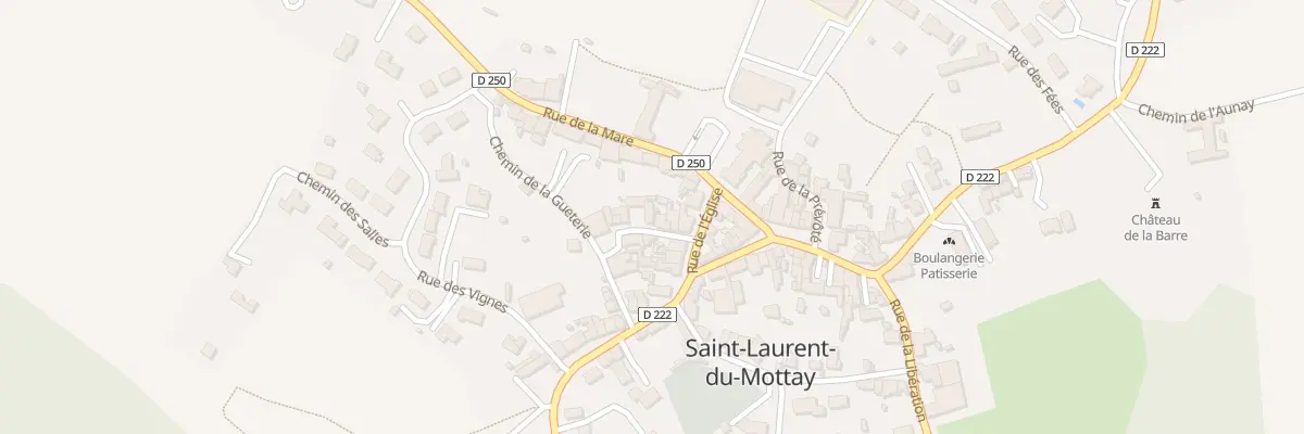 Plan du 6 Rue de l’Airault à Mauges-sur-Loire