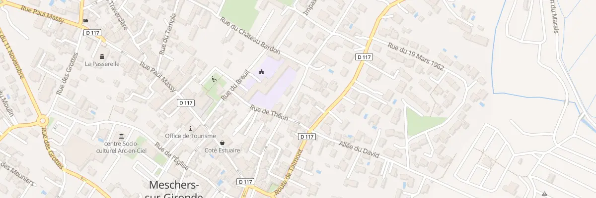 Plan du 34 Rue des Ecoles à Meschers-sur-Gironde