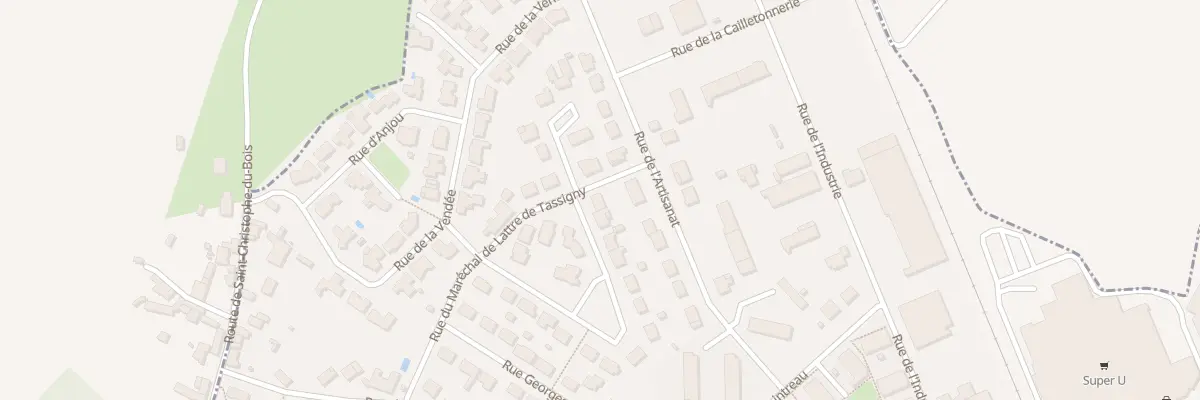 Plan du 15 Sq jean XXIII à Mortagne-sur-Sèvre