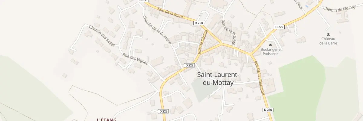 Plan du 16 Rue de la Houssaye (Lau-Mottay à Mauges-sur-Loire
