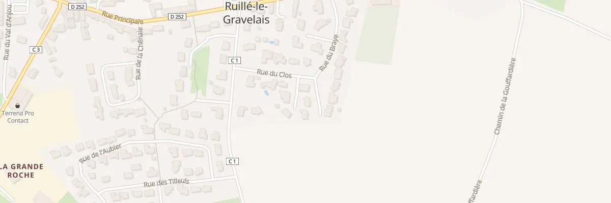 Plan du 5 Rue du Braye à Loiron-Ruillé