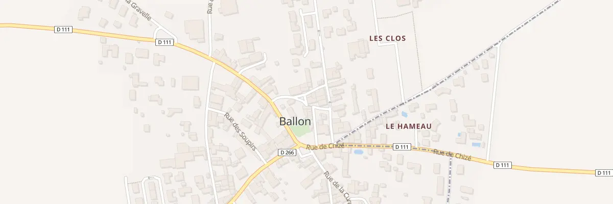 Plan du 6 Rue des Bonnes Femmes à Ballon