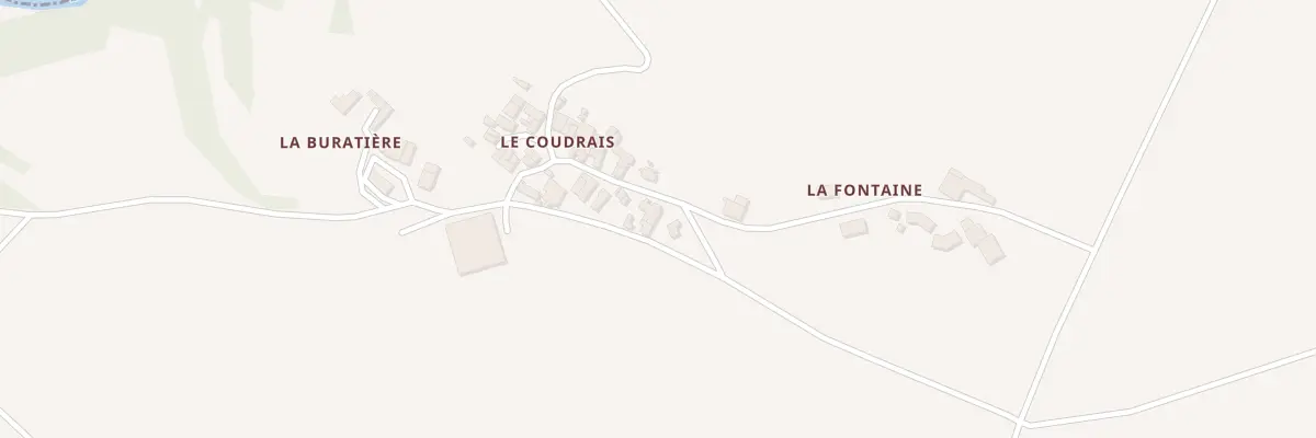 Plan du 23 Le Coudrais à Monsireigne