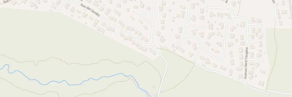 Plan du 5 Rue des Genêts à Ychoux