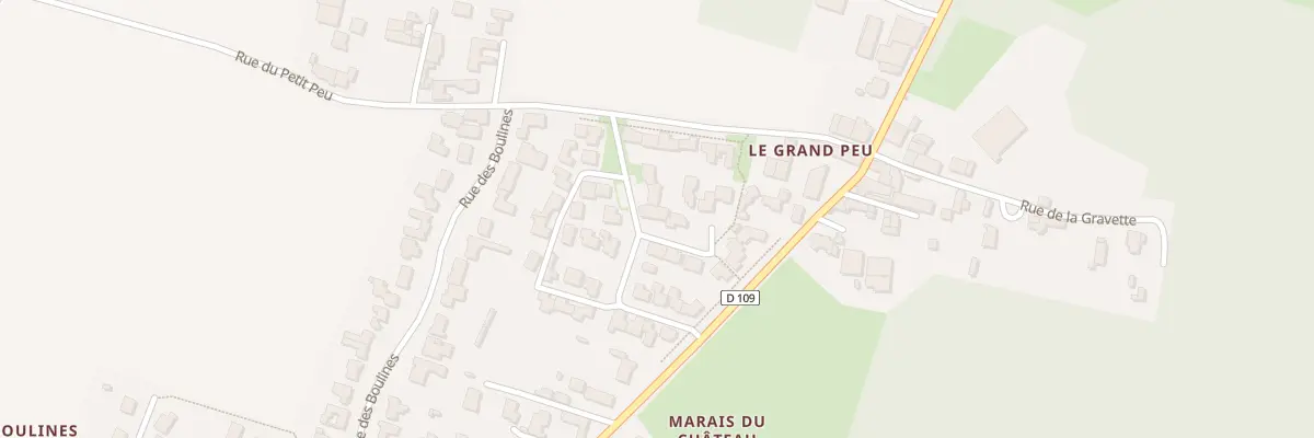 Plan du 1 Imp des Flots à Angliers