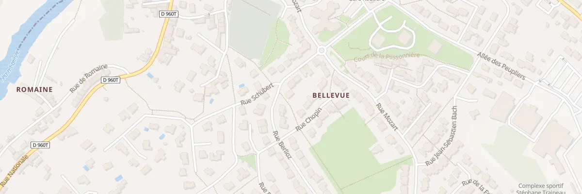 Plan du 10 Rue berlioz à Mortagne-sur-Sèvre