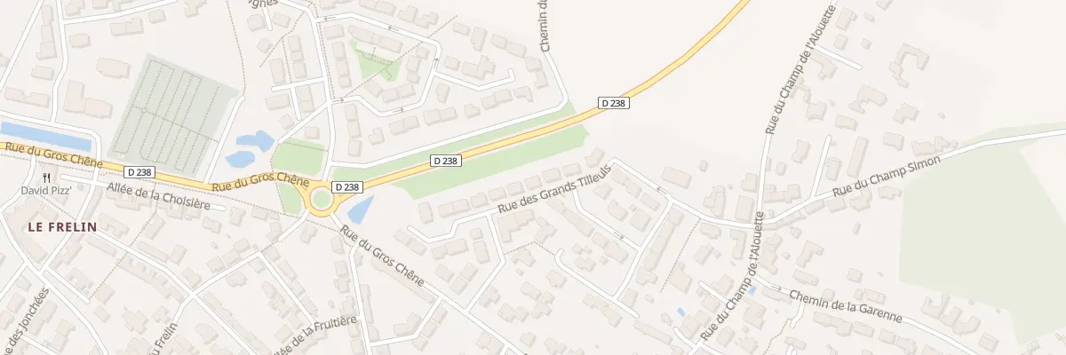 Plan du 13 Rue des Grands Tilleuls à Échillais