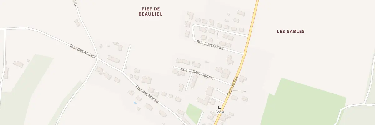 Plan du 6 Rue Urbain Garnier à La Gripperie-Saint-Symphorien