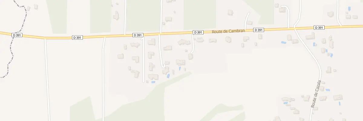 Plan du 1719 Rte de Cambran à Sort-en-Chalosse