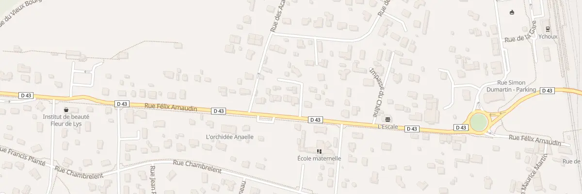 Plan du 59 Rue Félix Arnaudin à Ychoux