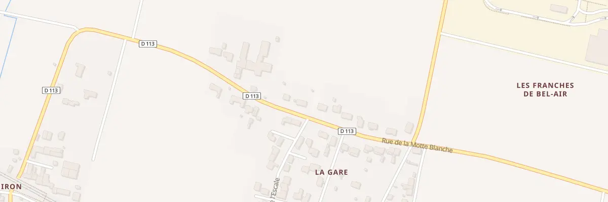 Plan du 16 Rue de la Motte Blanche au Thou