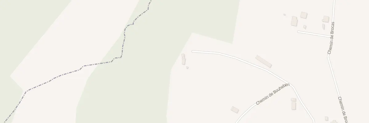Plan de Che de Bouheben à Misson