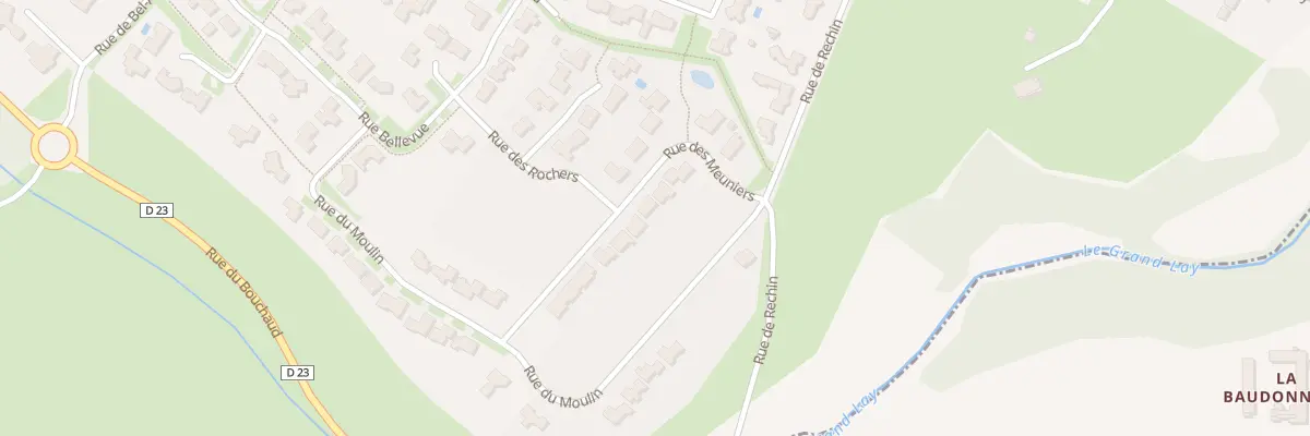 Plan du 14 Rue des meuniers à Saint-Prouant