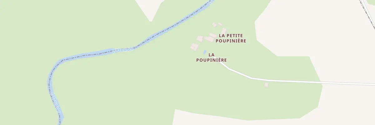 Plan du 5079 La Poupiniere à Chérancé