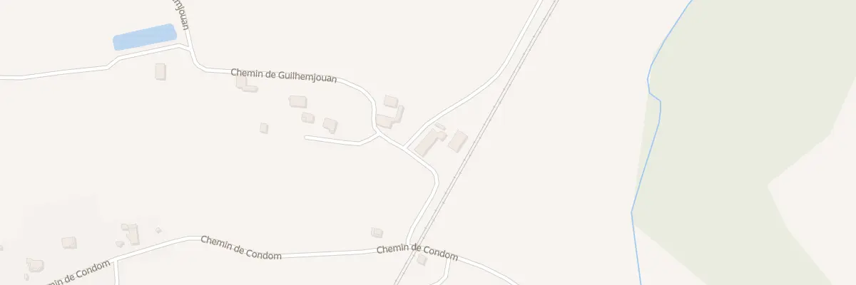 Plan du 791 Che de Guilhemjouan à Misson