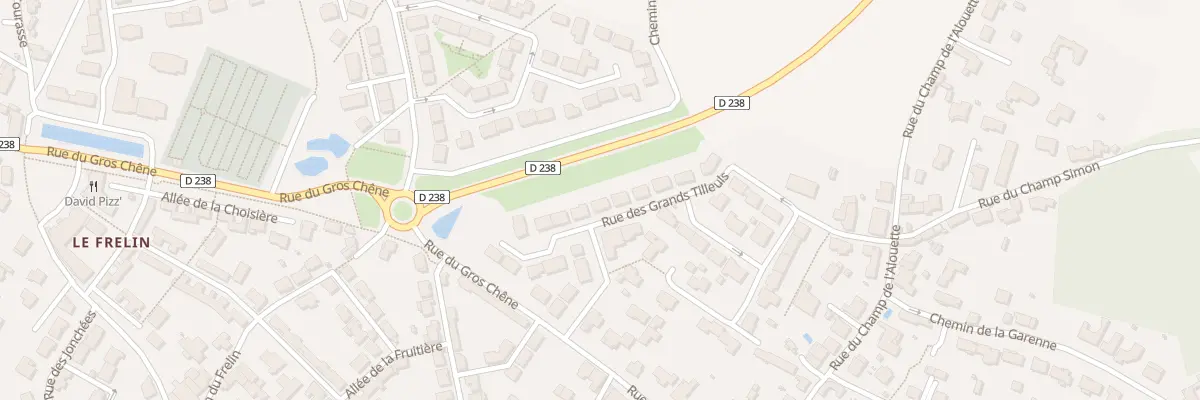Plan du 9 Rue des Grands Tilleuls à Échillais