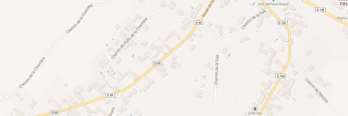 Plan du 63 Rte de Nalliers à Pouillé