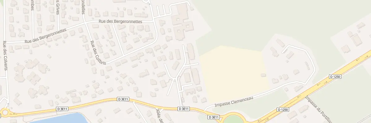 Plan du 135 Rue Georges Clémenceau à Biganos