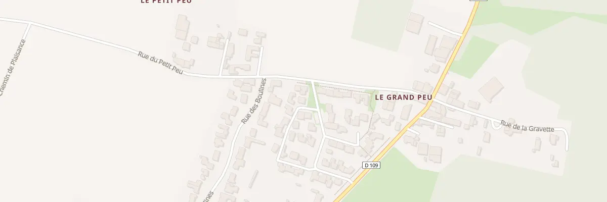 Plan des Boulines à Angliers