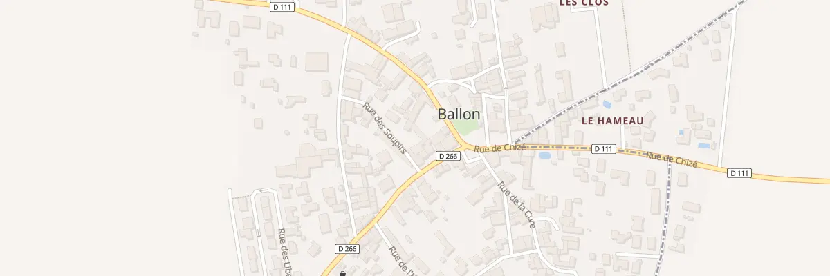 Plan du 4 Rue des Soupirs à Ballon