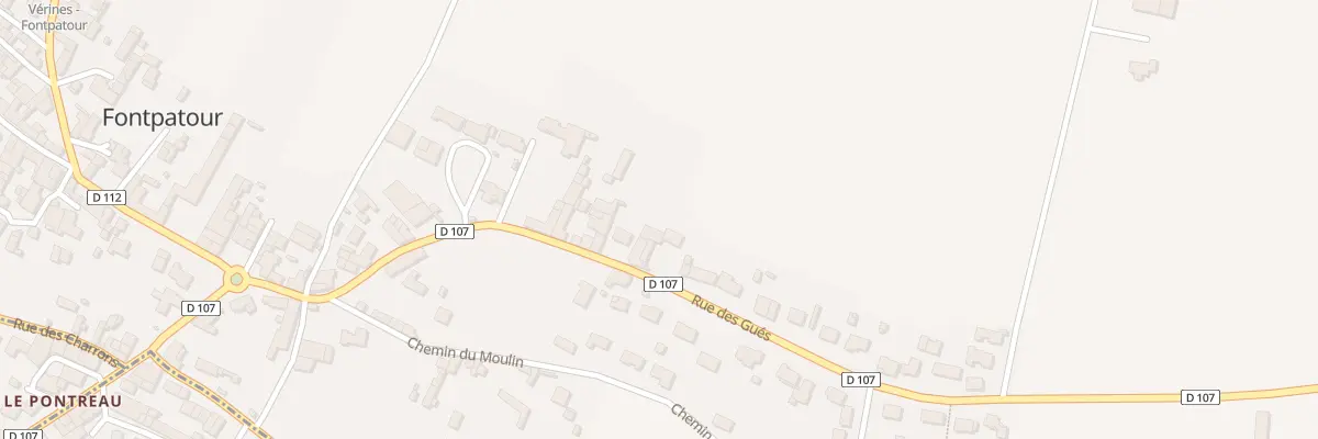 Plan du 31 Rue des Gués à Vérines