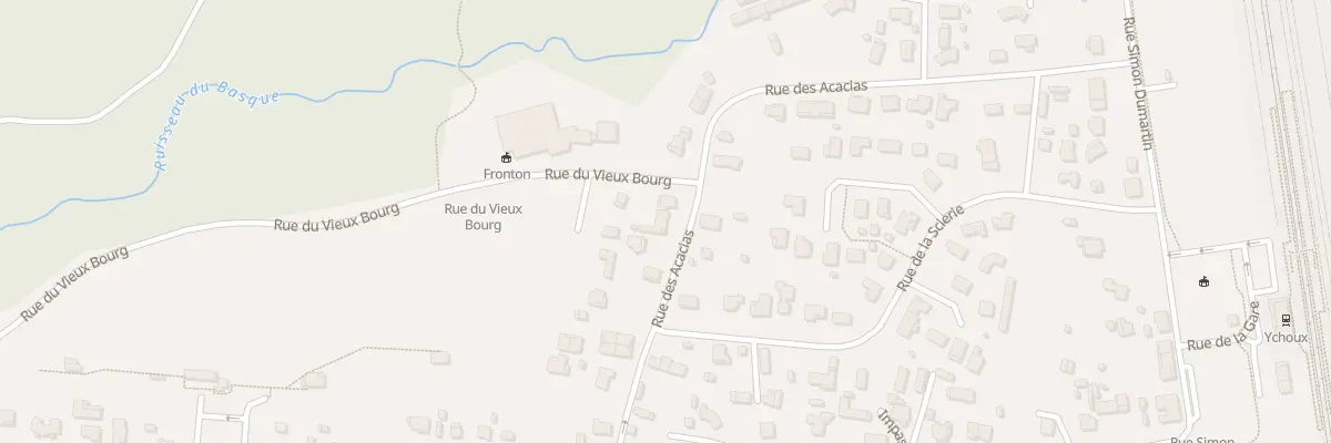 Plan du 13 Rue des Acacias à Ychoux