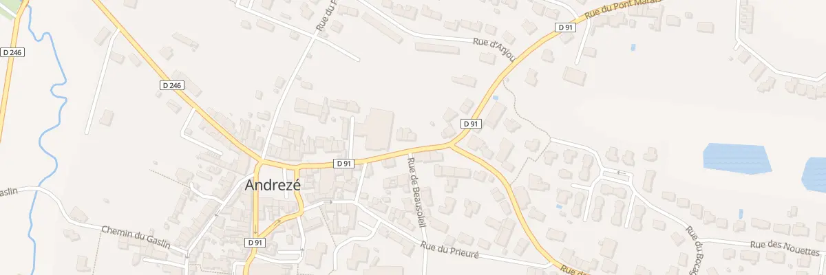 Plan du 15 Rue du Commerce (Andreze) à Beaupréau-en-Mauges