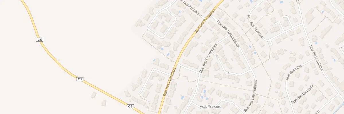 Plan du 16 Rue des Puisatiers à Saint-Christophe-du-Bois