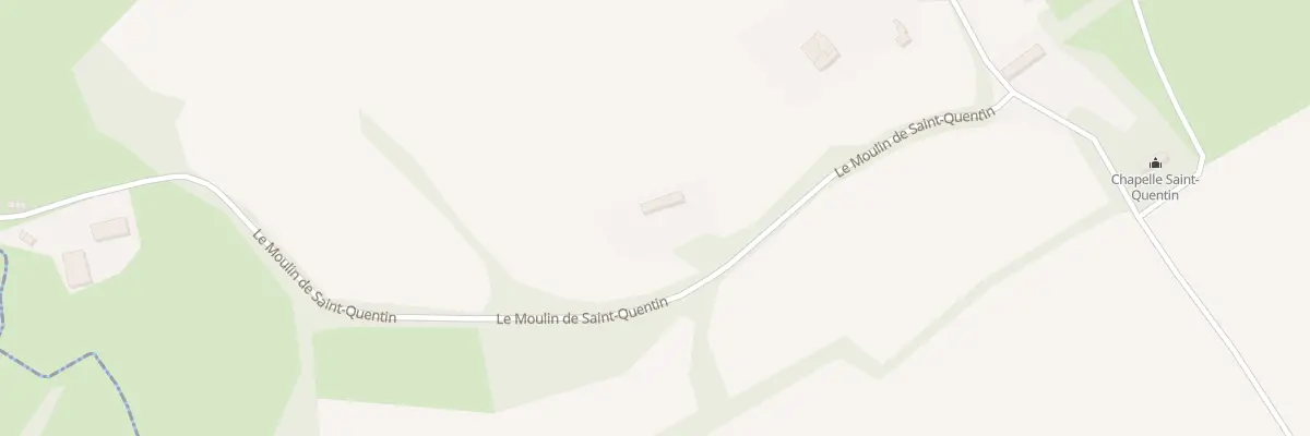 Plan du 3 Le Moulin de Saint-Quentin à Bérigny