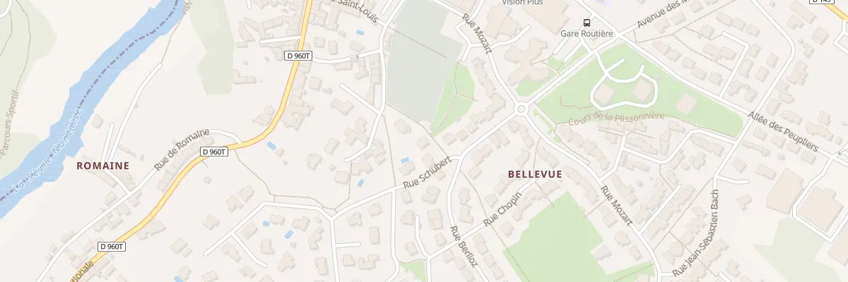 Plan du 11 Rue berlioz à Mortagne-sur-Sèvre