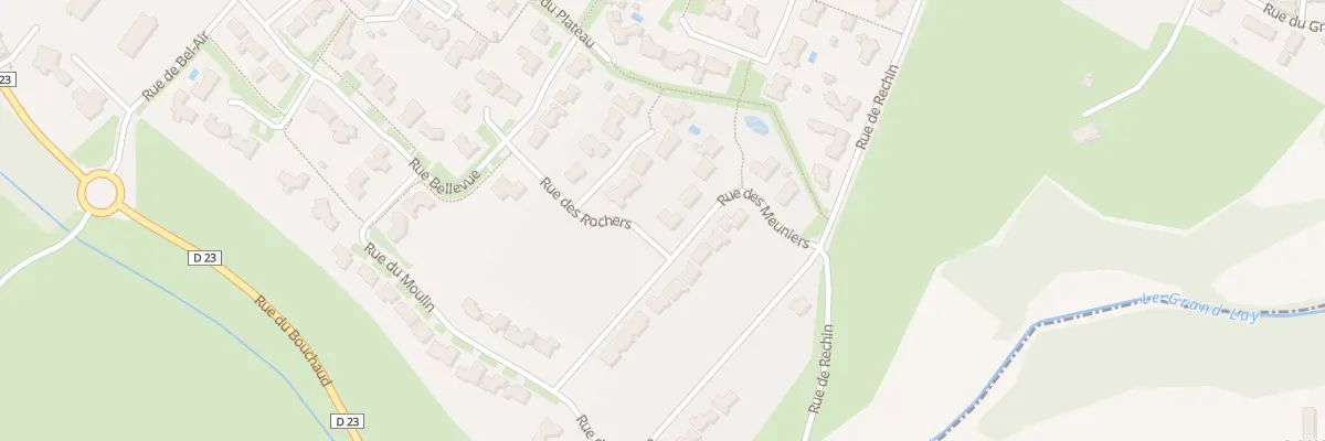 Plan du 1 Rue des meuniers à Saint-Prouant