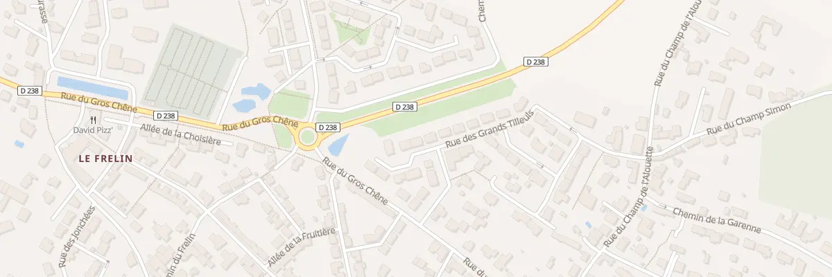 Plan du 5 Rue des Grands Tilleuls à Échillais