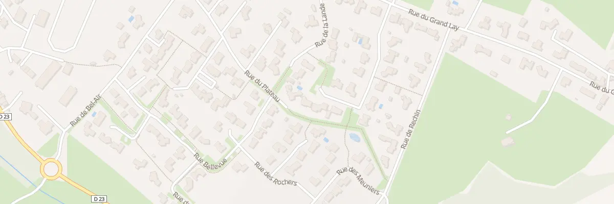 Plan du 19 Rue du coteau à Saint-Prouant