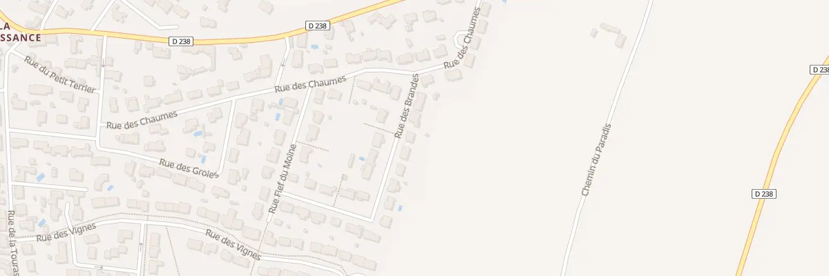 Plan du 5 Rue des Brandes à Échillais