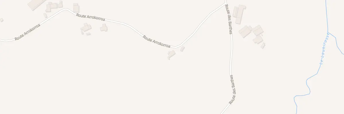 Plan du 5156 Etchebest à Domezain-Berraute