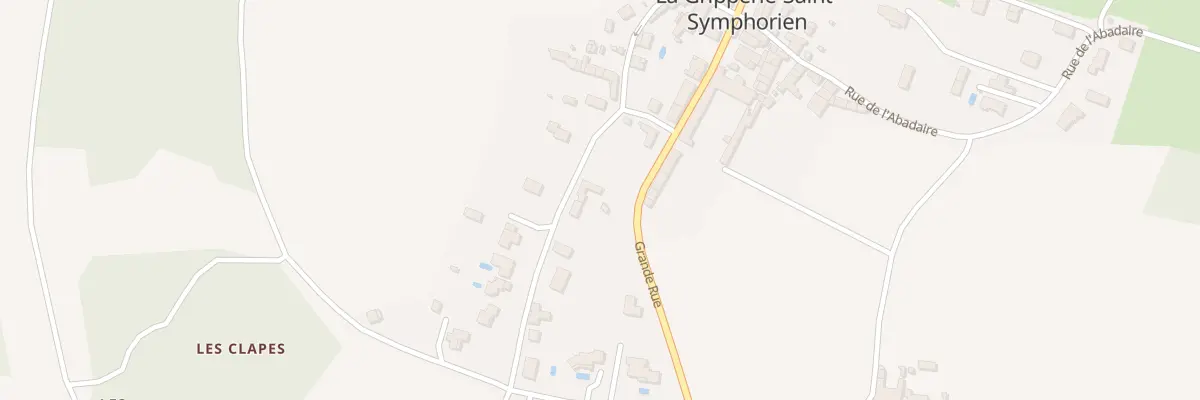 Plan du 3B Rue de Saint Symphorien à La Gripperie-Saint-Symphorien