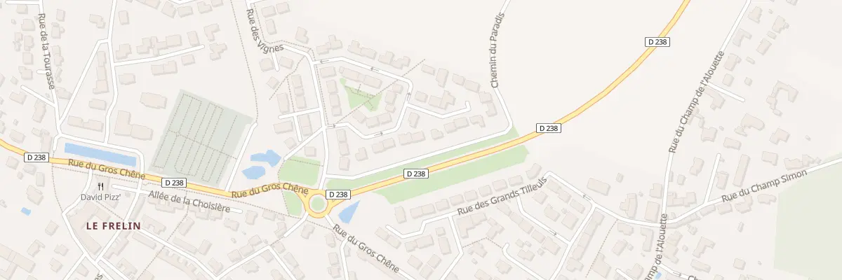 Plan du 12 Rue des Javelles à Échillais