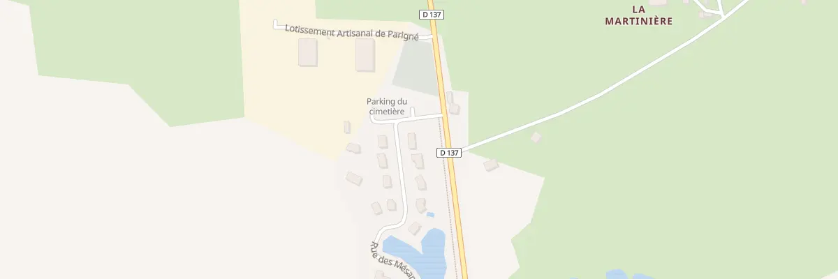 Plan du 20 Rue des Mésanges à La Brûlatte