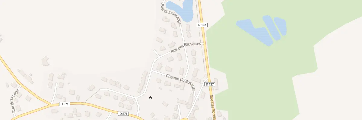 Plan du 3 Rue des Mésanges à La Brûlatte