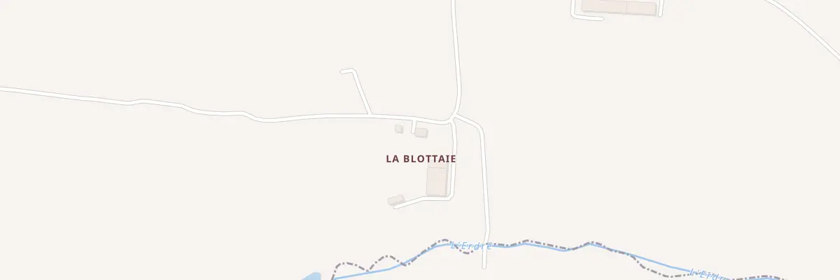 Plan du 5135 La Blottaye à Angrie