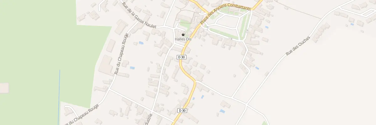 Plan du 7 Rue georges clemenceau au Langon