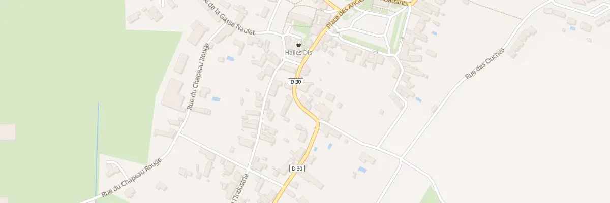 Plan du 9 Rue georges clemenceau au Langon