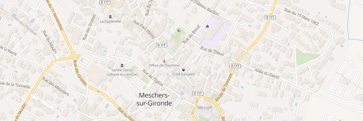 Plan du 28 Rue Paul Massy à Meschers-sur-Gironde