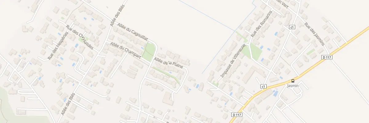 Plan du 20 All de la Plaine à Meschers-sur-Gironde