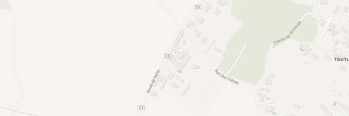 Plan du 12 Rue de Vertin à Saujon